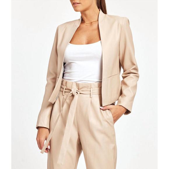 NEW DOLCE CABO cornerstone open front blazer in oyster - Picture 1 of 1